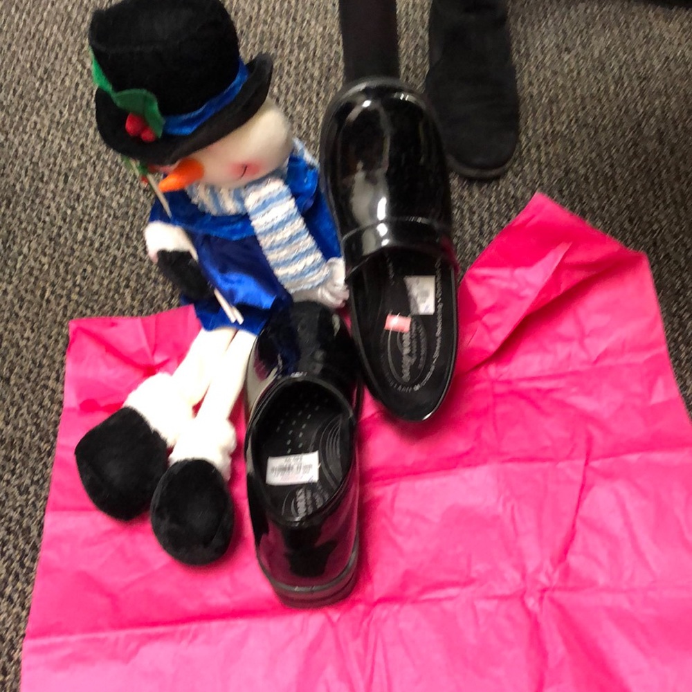 Black Shoes patent leather.